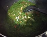 A picture of step 7 of Palak Khichdi.