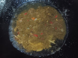Tumis pare ikan teri