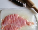 Une image de l'étape 1 de Cordon bleu au fromage à raclette.