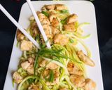 A picture of step 7 of Zoodles.