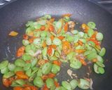 Foto langkah ke 4 dari resep Tumis teri jengki pete.