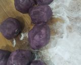 Hình bước làm 5 của món Bánh nướng mochi chà bông trứng muối