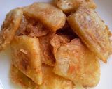 A picture of step 4 of Fried yam with egg II.