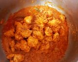 A picture of step 9 of Butter Chicken Biryani.