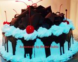 Foto langkah ke 5 dari resep Brownies kukus 6 telur.