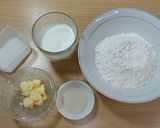 Foto langkah ke 1 dari resep Bubble bread tanpa ngadon.