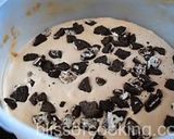 A picture of step 8 of Coffee Oreo Ice Cream.