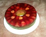 صورة لخطوة 4 من وصفة 🍓😍كيكة الجيلو 😋🍓