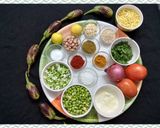 A picture of step 1 of Bringal Masala Curry.