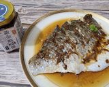 黃金蝦XO醬蒸鱸魚的食譜步驟6照片