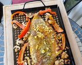 Foto del paso 5 de la receta: Palometa a la parrilla (a gas, si, se puede)