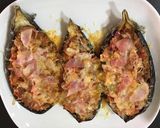 Foto del paso 3 de la receta: Berenjenas rellenas de atún!