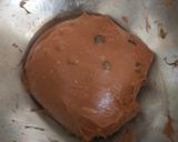 Foto langkah ke 3 dari resep Choco Soft Sourdough Bread.