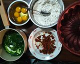 Foto langkah ke 1 dari resep Putu Ayu Pandan Gula Merah (Tanpa SP).
