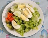 Foto langkah ke 7 dari resep Salad Sayur Bumbu Kacang.