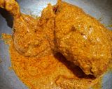 A picture of step 7 of Lahori chicken chargha.
