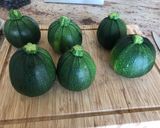 A picture of step 1 of Stuffed courgettes.