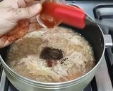 A picture of step 5 of Chicken Fettuccine Soup.
