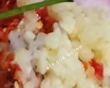 Hình bước làm 2 của món Hoa bí xào tỏi