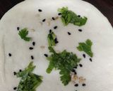 A picture of step 4 of Dhania Methi Tawa Kulcha.