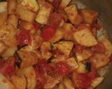 आलू बैंगन की सब्जी(aloo baingan ki sabzi recipe in hindi) रेसिपी चरण 3 फोटो