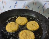 A picture of step 7 of Aloo tikki chaat.