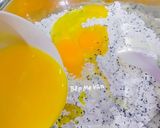 Hình bước làm 2 của món Bánh mì mè đen Hàn Quốc nướng nồi chiên không dầu
