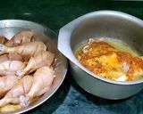 A picture of step 2 of Achari Drumstick 🍗.