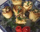 A picture of step 5 of Fry Potato roses.
