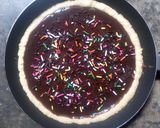 Foto langkah ke 4 dari resep Pie Susu Teflon Rasa Cokelat.