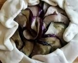 Pas rețetă Tarte cu zucchini, roșii și vinete 3 fotografie