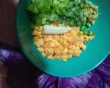 A picture of step 1 of Purple cabbage wrap with kathiyavadi touch.