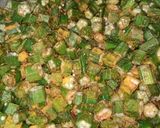 मसाला भिन्डी (Masala Bhindi recipe in hindi) रेसिपी चरण 2 फोटो