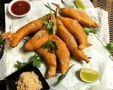 A picture of step 5 of Egg Stuffed Mirchi Vada (Fusion style).