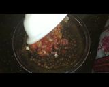 A picture of step 3 of Black (kala) Chana chaat.