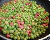 Foto del paso 3 de la receta: Guisantes con jamón