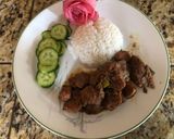 A picture of step 3 of Pork Simmered with Pepper.