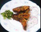 A picture of step 3 of Fish fry.