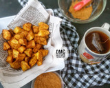 A picture of step 5 of Spiced sweet potato cubes.