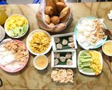 Hình bước làm 2 của món Cháy bánh đúc chiên!