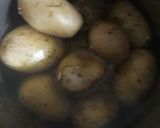 A picture of step 1 of Besan bread pakode.