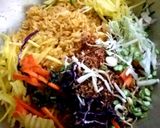 รูปขั้นตอนการทำที่ 4 ของ ข้าวยำคลุกเครื่องแกง