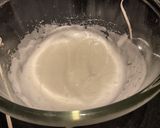 A picture of step 4 of Fluffy Japanese pancakes:) i made them mini:).