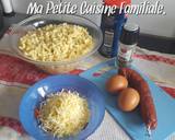 Croq'coquillettes chorizo étape de la recette 1 photo