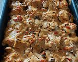 Krumplival rakott bakonyi jellegű húsgombóc recept fázis 3 fotója