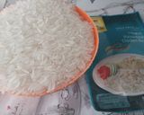 A picture of step 3 of Rendang beef and Hainam rice.