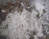A picture of step 1 of Paneer burji.