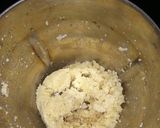 A picture of step 1 of Badam Atta Halwa.