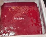 A picture of step 4 of Red Velvet Pastry.