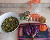 Foto del paso 1 de la receta: Ensalada verde con pollo y papas